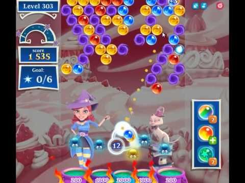 Video guide by skillgaming: Bubble Witch Saga 2 Level 303 #bubblewitchsaga