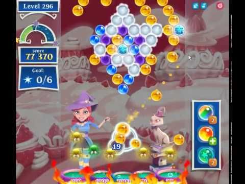 Video guide by skillgaming: Bubble Witch Saga 2 Level 296 #bubblewitchsaga