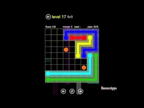 Video guide by TheDorsab3: Flow Free 9x9 level 17 #flowfree