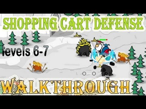 Video guide by playTDG: Shopping Cart Defense Levels 6-7 #shoppingcartdefense