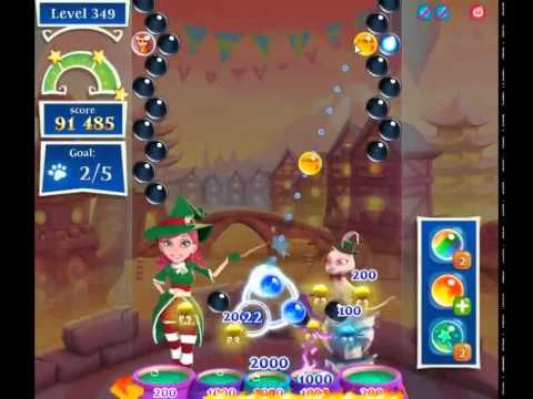 Video guide by skillgaming: Bubble Witch Saga 2 Level 349 #bubblewitchsaga