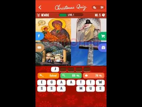 Video guide by sonicOring: Christmas Quiz Level 1 #christmasquiz