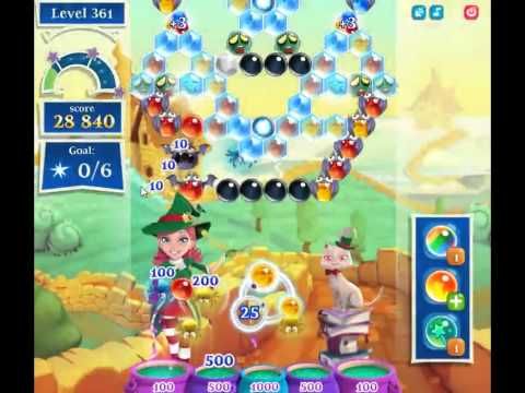 Video guide by skillgaming: Bubble Witch Saga 2 Level 361 #bubblewitchsaga