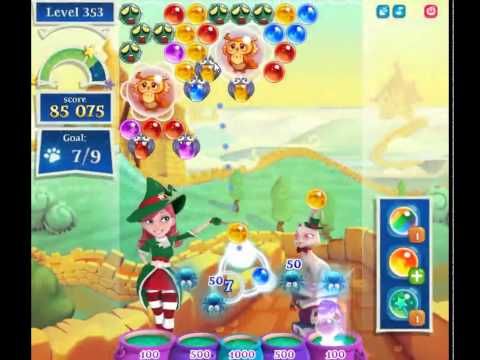 Video guide by skillgaming: Bubble Witch Saga 2 Level 353 #bubblewitchsaga