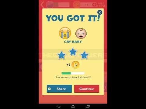 Video guide by TheGameAnswers: GuessUp Emoji Level 1 #guessupemoji