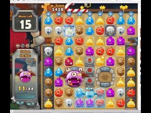 Video guide by PatÃ³cs Zsolt: Monster Busters Level 843 #monsterbusters