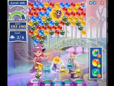 Video guide by skillgaming: Bubble Witch Saga 2 Level 408 #bubblewitchsaga