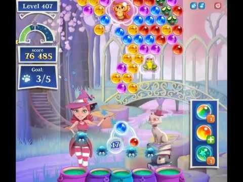 Video guide by skillgaming: Bubble Witch Saga 2 Level 407 #bubblewitchsaga