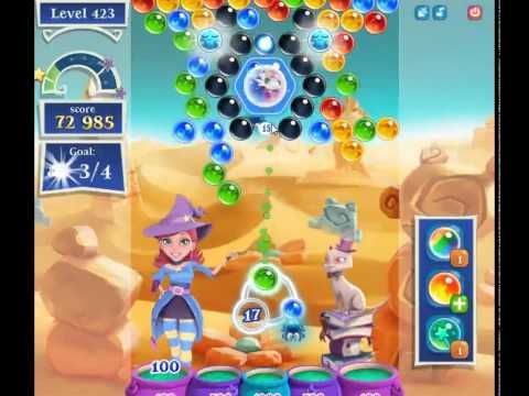 Video guide by skillgaming: Bubble Witch Saga 2 Level 423 #bubblewitchsaga