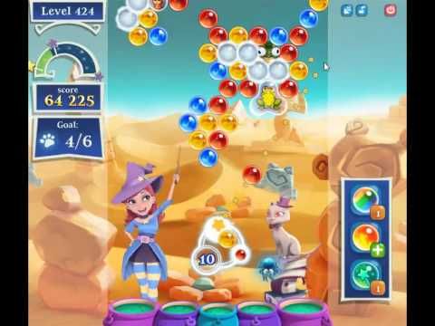 Video guide by skillgaming: Bubble Witch Saga 2 Level 424 #bubblewitchsaga