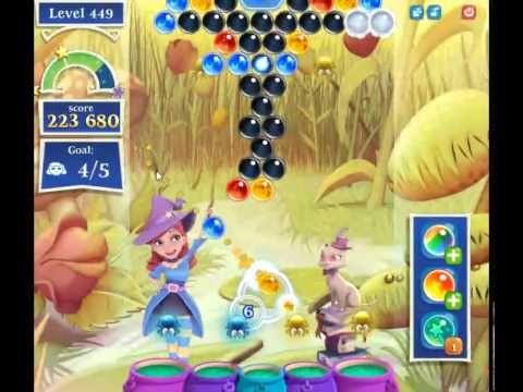 Video guide by skillgaming: Bubble Witch Saga 2 Level 449 #bubblewitchsaga