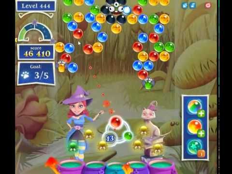 Video guide by skillgaming: Bubble Witch Saga 2 Level 444 #bubblewitchsaga