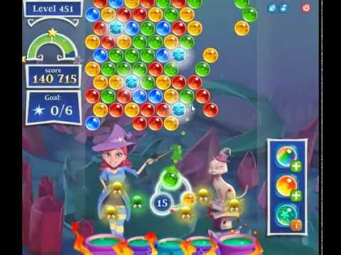 Video guide by skillgaming: Bubble Witch Saga 2 Level 451 #bubblewitchsaga