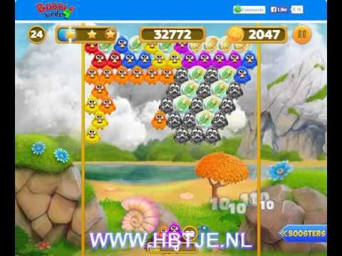 Video guide by fbgamevideos: Bubble Birds 4 Level 24 #bubblebirds4