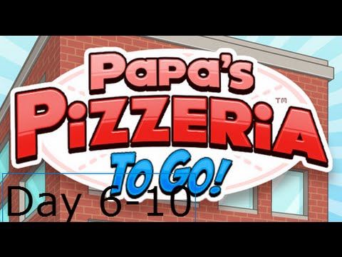 Video guide by Popickdra: Papa's Pizzeria To Go! Levels 6-10 #papaspizzeriato