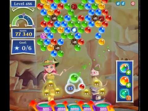 Video guide by skillgaming: Bubble Witch Saga 2 Level 486 #bubblewitchsaga