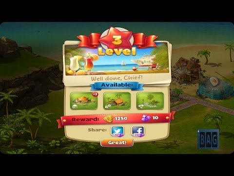 Video guide by Gamebook: Paradise Island 2 Level 3 #paradiseisland2