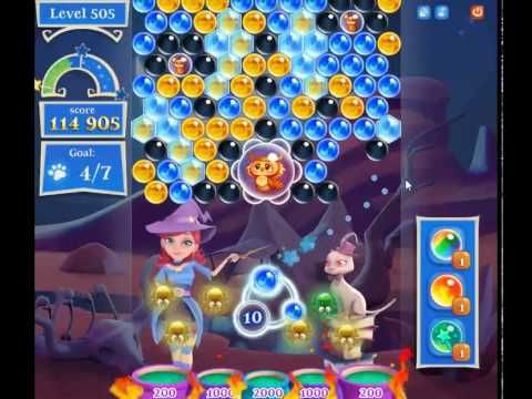 Video guide by skillgaming: Bubble Witch Saga 2 Level 505 #bubblewitchsaga