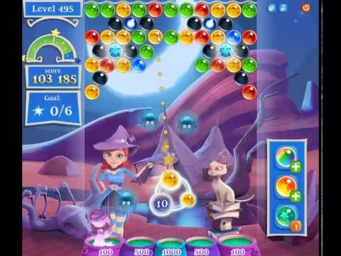 Video guide by skillgaming: Bubble Witch Saga 2 Level 495 #bubblewitchsaga