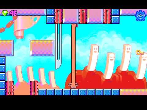 Video guide by NitromeNOBODY: Silly Sausage in Meat Land Level 34 #sillysausagein
