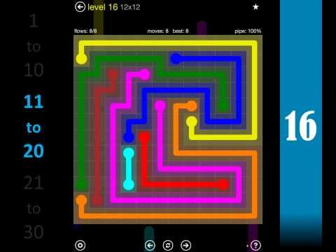 Video guide by TheDorsab3: Flow Free 12x12 all levels #flowfree