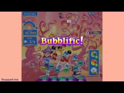 Video guide by TechcowDotCom: Bubble Witch Saga 2 Level 522 #bubblewitchsaga