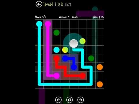 Video guide by TheDorsab3: Flow Free level 108 #flowfree