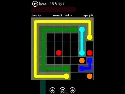 Video guide by TheDorsab3: Flow Free 8x8 level 133 #flowfree