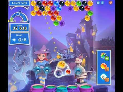Video guide by skillgaming: Bubble Witch Saga 2 Level 570 #bubblewitchsaga