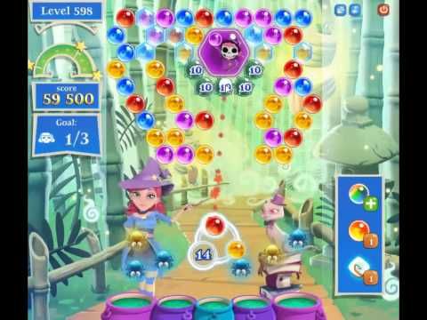 Video guide by skillgaming: Bubble Witch Saga 2 Level 598 #bubblewitchsaga