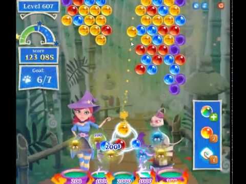 Video guide by skillgaming: Bubble Witch Saga 2 Level 607 #bubblewitchsaga