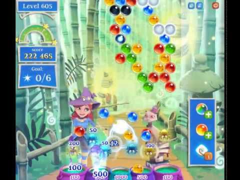 Video guide by skillgaming: Bubble Witch Saga 2 Level 605 #bubblewitchsaga