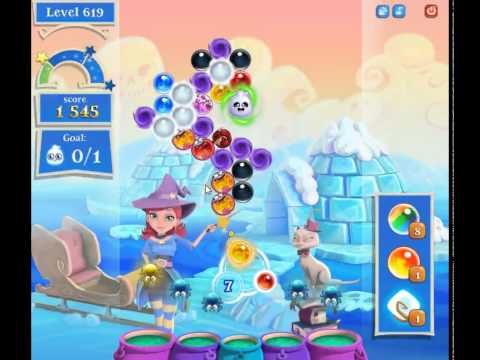 Video guide by skillgaming: Bubble Witch Saga 2 Level 619 #bubblewitchsaga