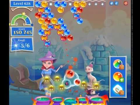 Video guide by skillgaming: Bubble Witch Saga 2 Level 628 #bubblewitchsaga