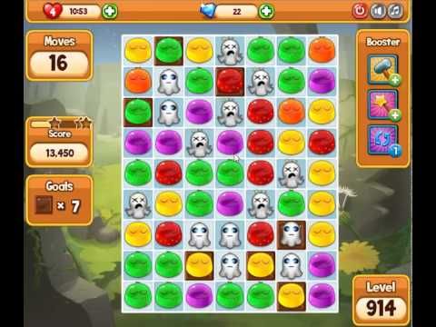Video guide by skillgaming: Pudding Pop Mobile Level 914 #puddingpopmobile