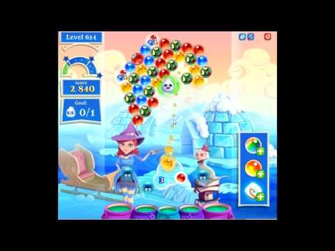 Video guide by fbgamevideos: Bubble Witch Saga 2 Level 614 #bubblewitchsaga