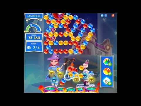 Video guide by fbgamevideos: Bubble Witch Saga 2 Level 643 #bubblewitchsaga