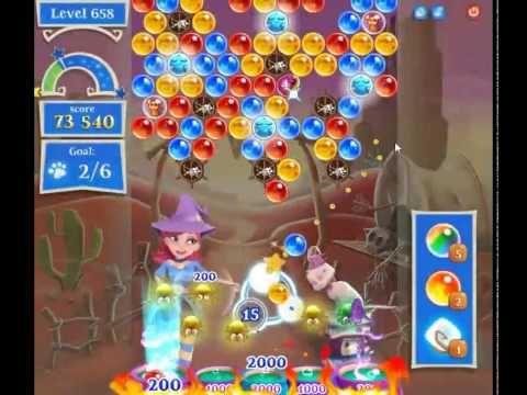 Video guide by skillgaming: Bubble Witch Saga 2 Level 658 #bubblewitchsaga