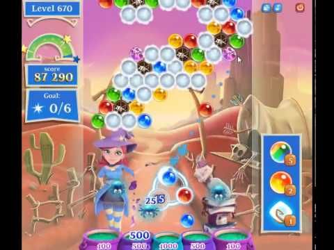 Video guide by skillgaming: Bubble Witch Saga 2 Level 670 #bubblewitchsaga