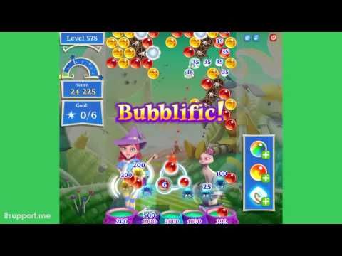 Video guide by TechcowDotCom: Bubble Witch Saga 2 Level 578 #bubblewitchsaga