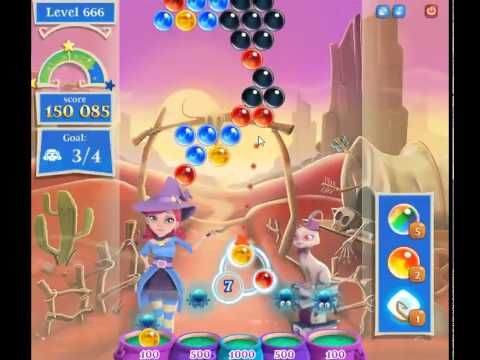 Video guide by skillgaming: Bubble Witch Saga 2 Level 666 #bubblewitchsaga