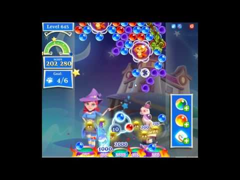 Video guide by fbgamevideos: Bubble Witch Saga 2 Level 645 #bubblewitchsaga