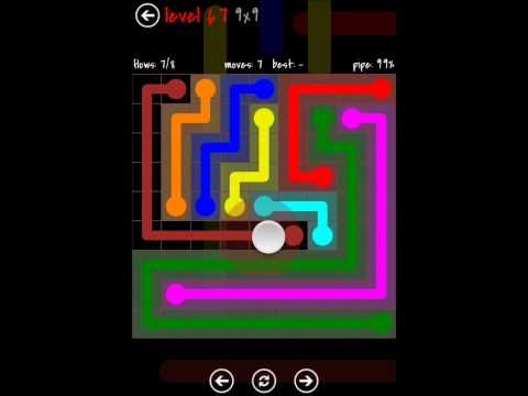 Video guide by TheDorsab3: Flow Free 9x9 level 67 #flowfree