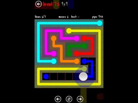 Video guide by TheDorsab3: Flow Free 9x9 level 72 #flowfree