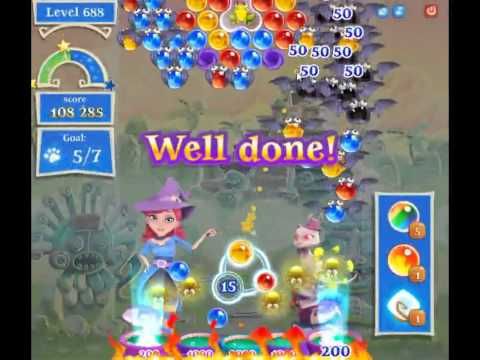 Video guide by skillgaming: Bubble Witch Saga 2 Level 688 #bubblewitchsaga