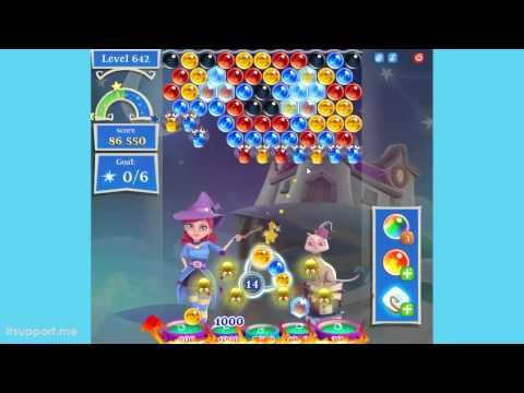 Video guide by TechcowDotCom: Bubble Witch Saga 2 Level 642 #bubblewitchsaga