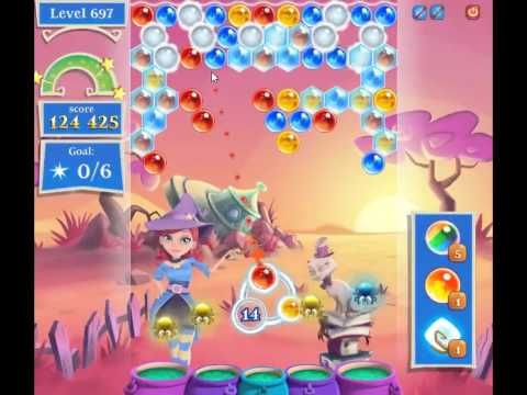 Video guide by skillgaming: Bubble Witch Saga 2 Level 697 #bubblewitchsaga