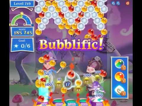 Video guide by skillgaming: Bubble Witch Saga 2 Level 719 #bubblewitchsaga