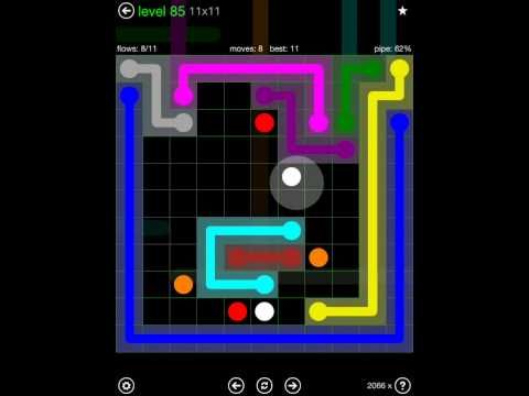 Video guide by : Flow Free 11x11 level 85 #flowfree