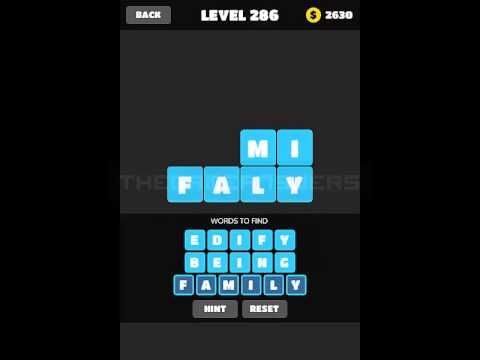 Video guide by TheGameAnswers: Word Level 281-290 #word